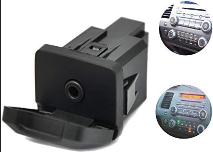"Puerto Auxiliar Para Honda Civic 39112-Sna-a01 Adaptador De Entrada Auxiliar De