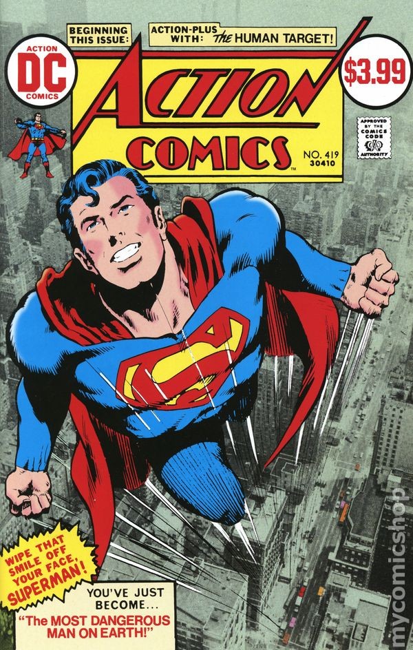 Action Comics Facsimile Edition #419A NM 2026 Stock Image