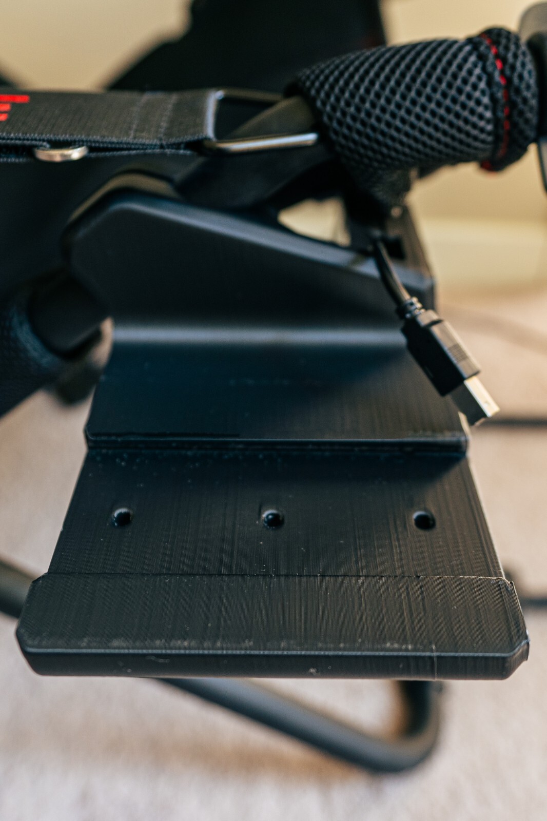 Shifter & Handbrake Combo Mounting Bracket for Playseat Challenge or Challenge X