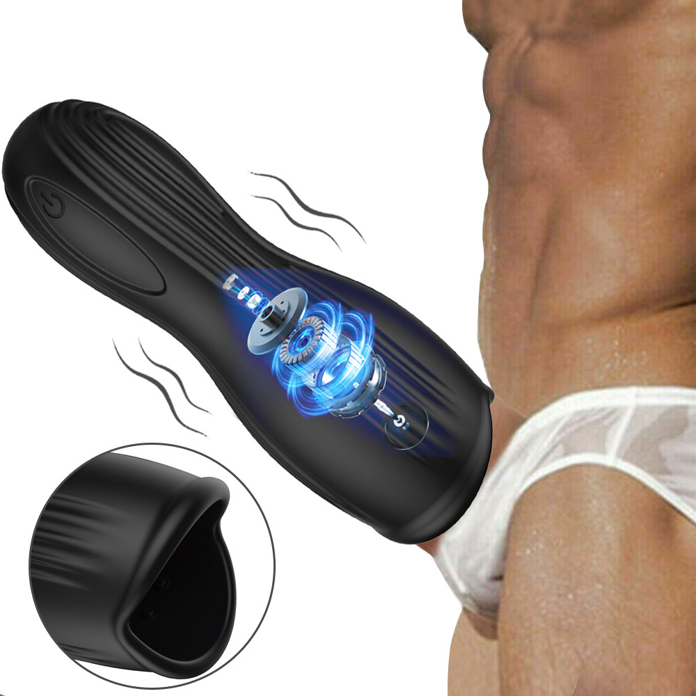 Masturbadores Masculinos Juguetes Sexuales Realistas Para Hombres Vibrador Pene