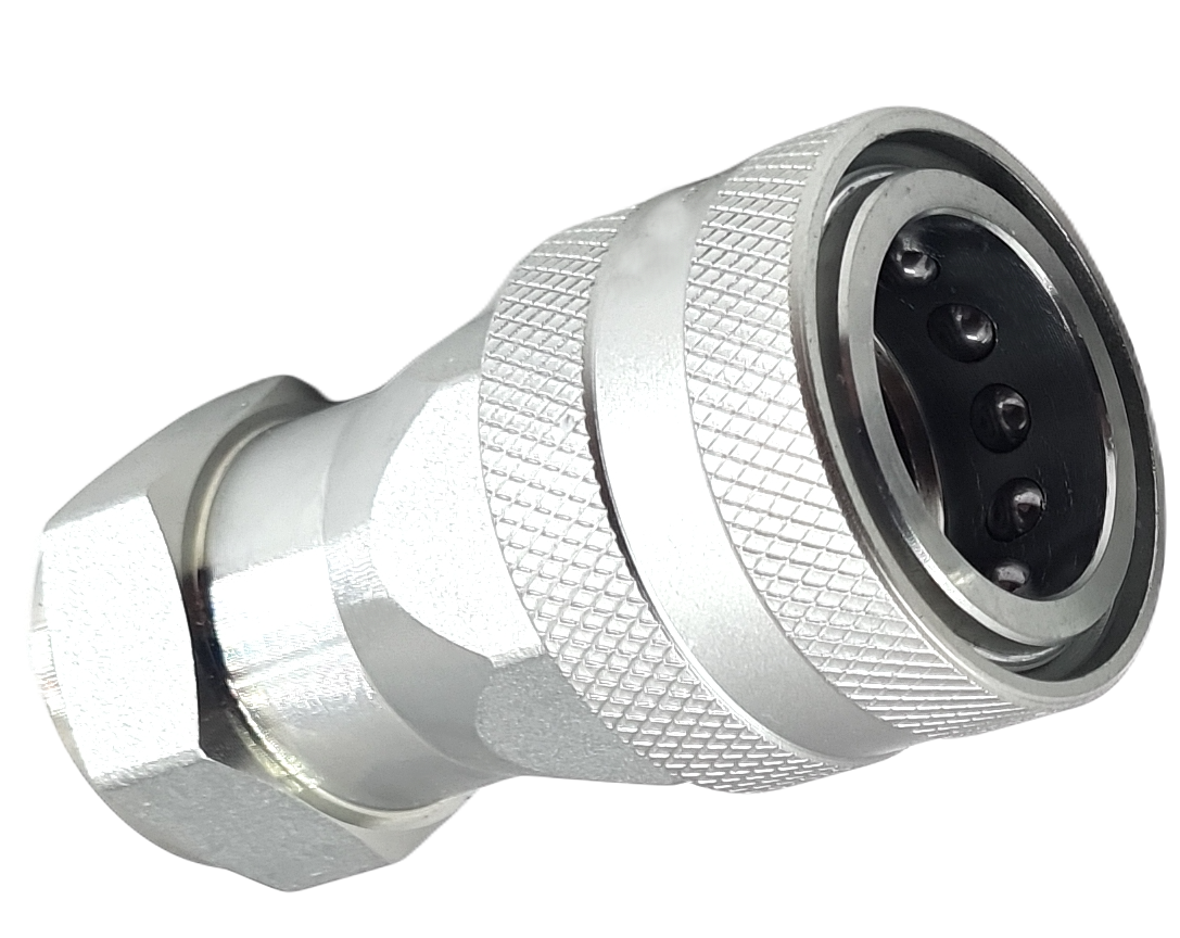 Female Quick Connect Hydraulic Coupler 1/2" BSP ISO 7241 A Standard