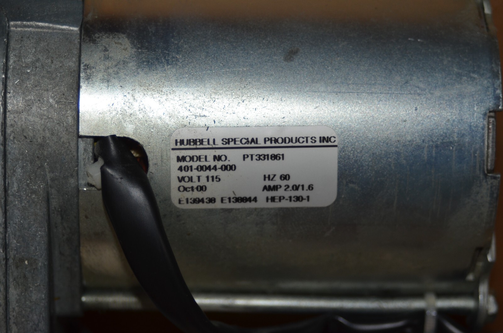 Beaverstate Dental Evolution II Backrest Motor & Capacitor BDS EVOL II - 110