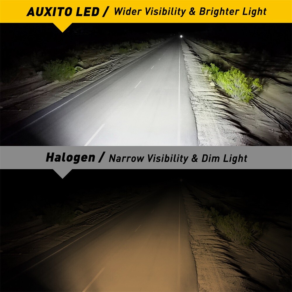 AUXITO 9006 HB4 LED Headlight Bulbs Low Beam Super Bright White Conversion Kit
