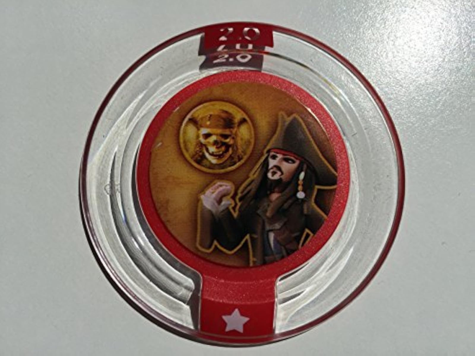 Disney Infinity 2.0 Disney Originals Power Disc Jack Sparrow Cursed Pirate 1E