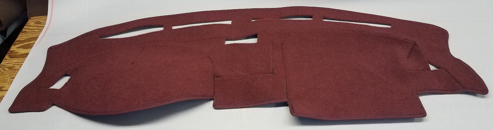 1990-1991-1992-1993 HONDA ACCORD DASH COVER BURGUNDY POLYCARPET
