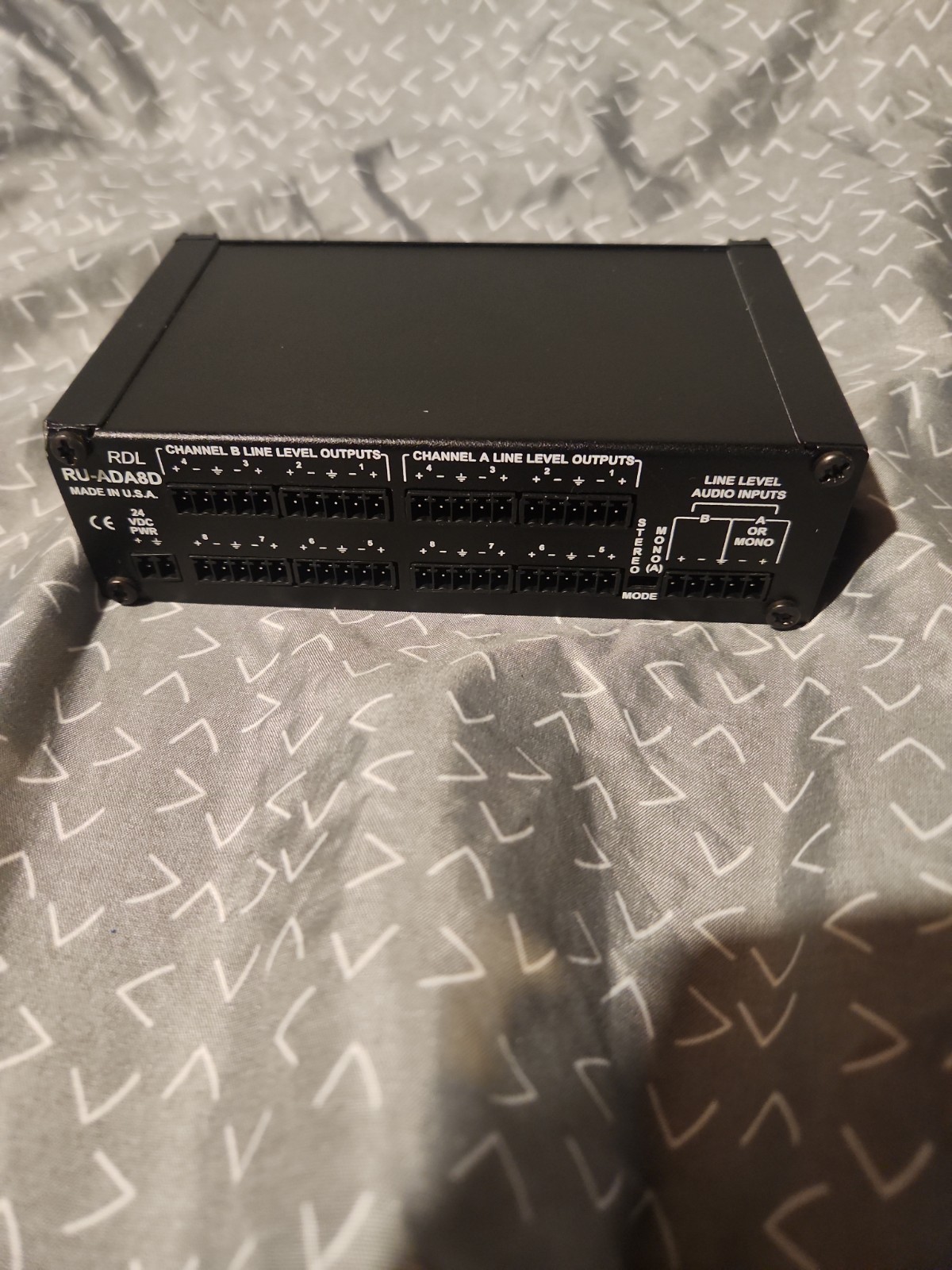 RDL RU-ADA8D Audio Distribution Amplifier.