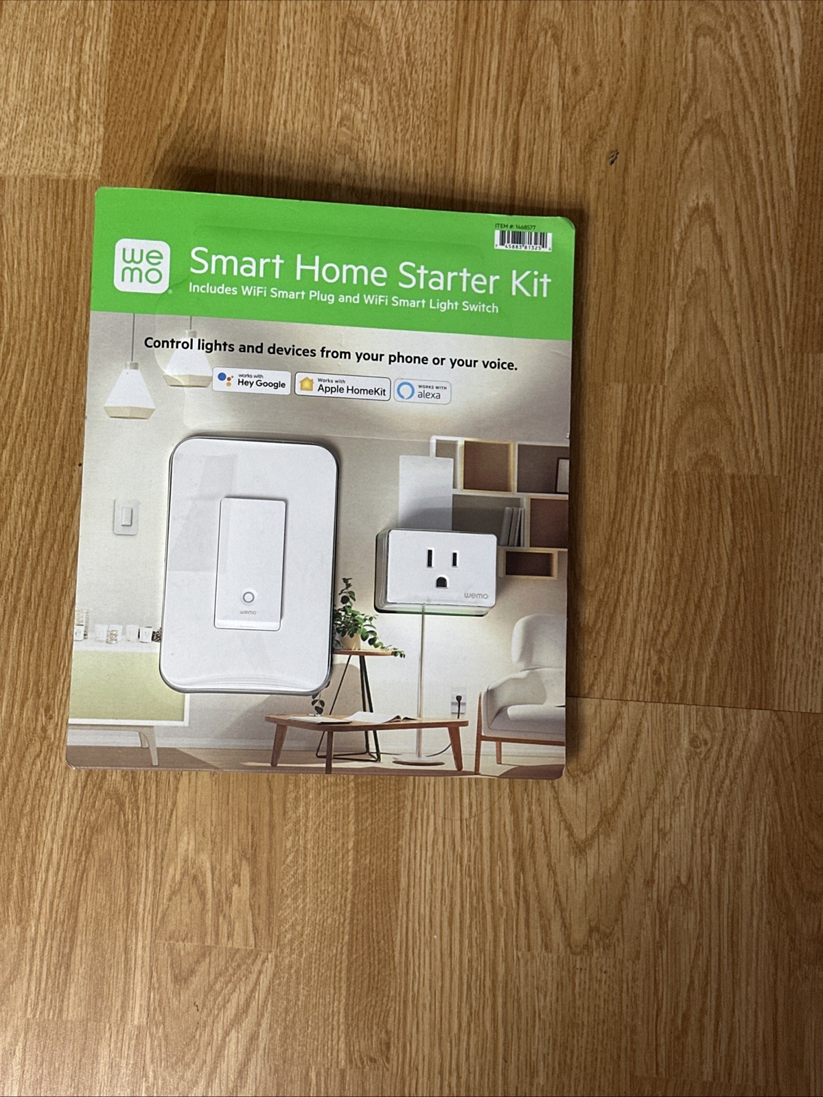 Wemo Smart Home Starter Kit Smart Plug & Switch Controlled Google Apple Alexa