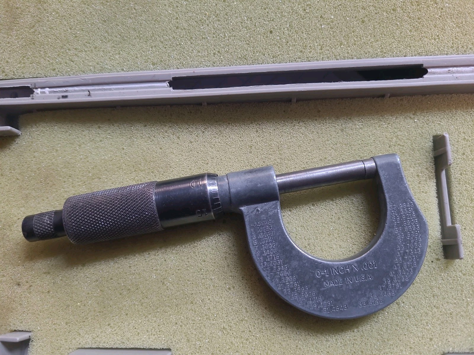 Sears Outside Caliper 0-1" x .001 Comes in Mitutoyo Box