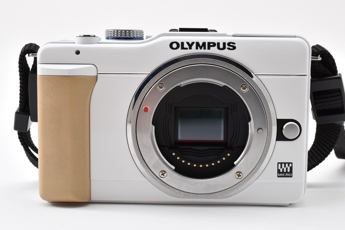 OLYMPUS PEN Lite E-PL1s Mirrorless Digital Camera Body Excellent 4010 Shutter