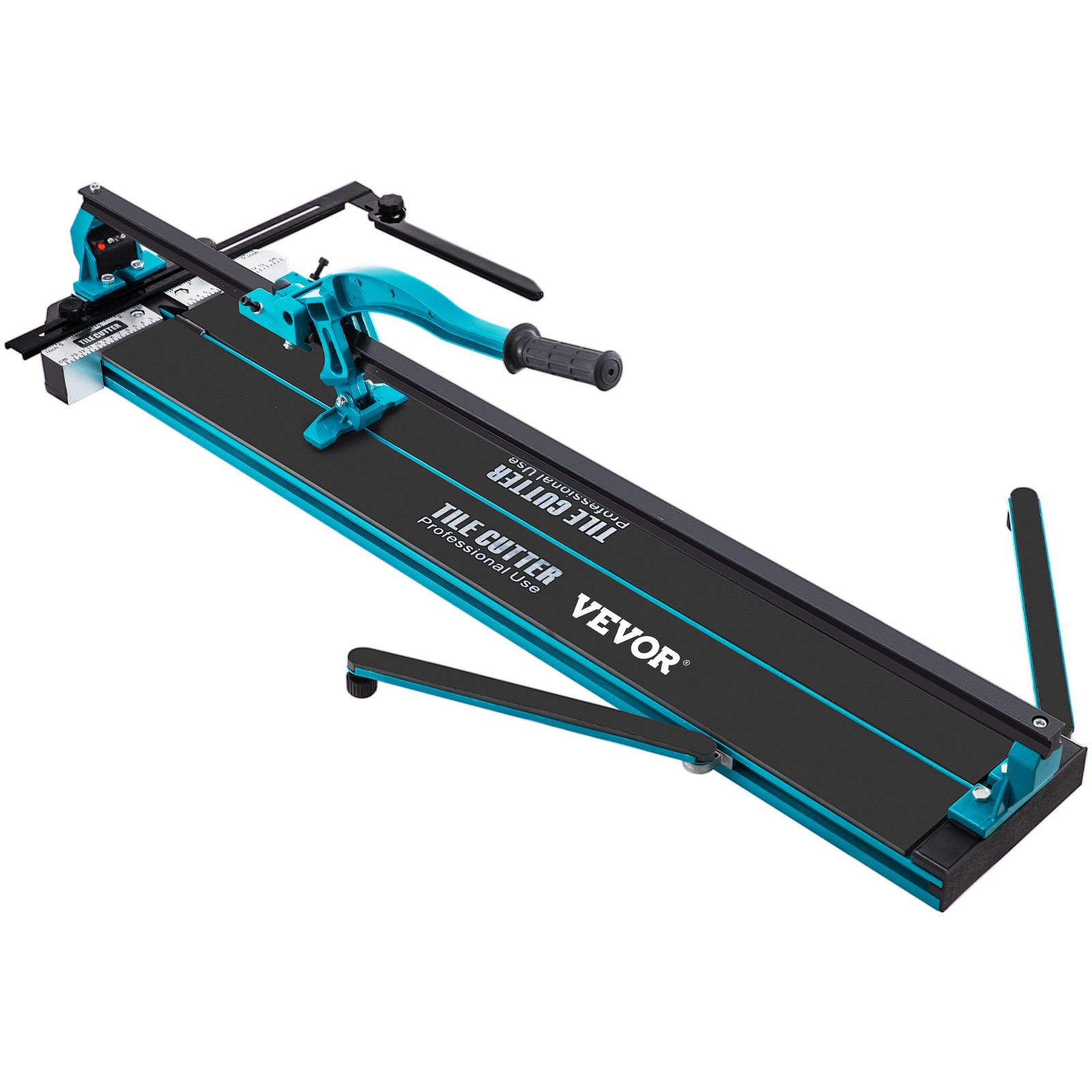 VEVOR Tile Cutter 39in Cutting Tool w/ Laser Guide Single Rail Double Brackets
