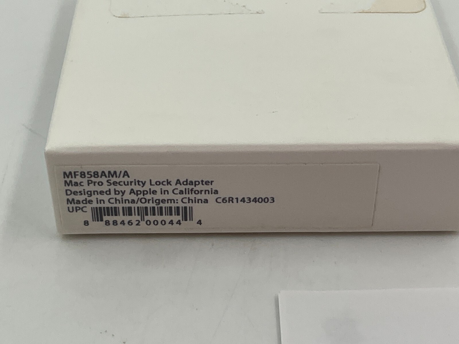 Apple Mac Pro Security Lock Adapter MF858AM/A ✅❤️️✅❤️️ NEW OPEN BOX