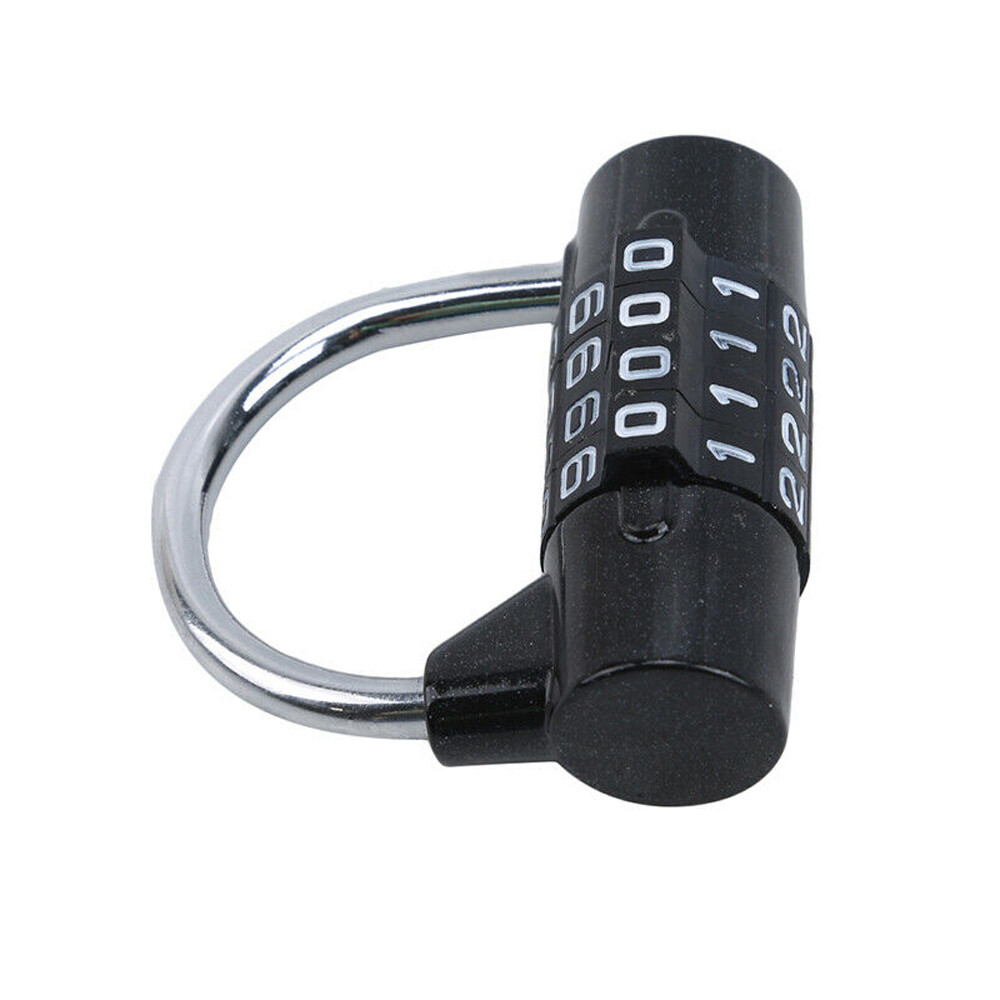 4-Digital Combination Lock Security Padlock Zinc Alloy Waterproof Number Lock