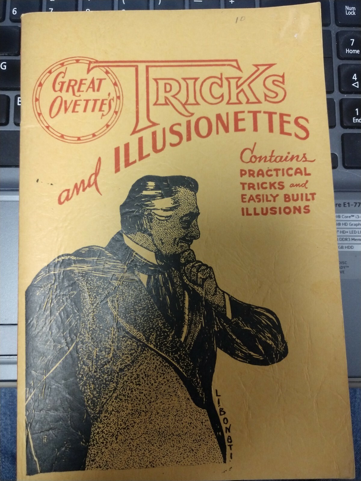Great Ovette Tricks Illusionettes Paperback 1944 Easily Built Magic Illusions