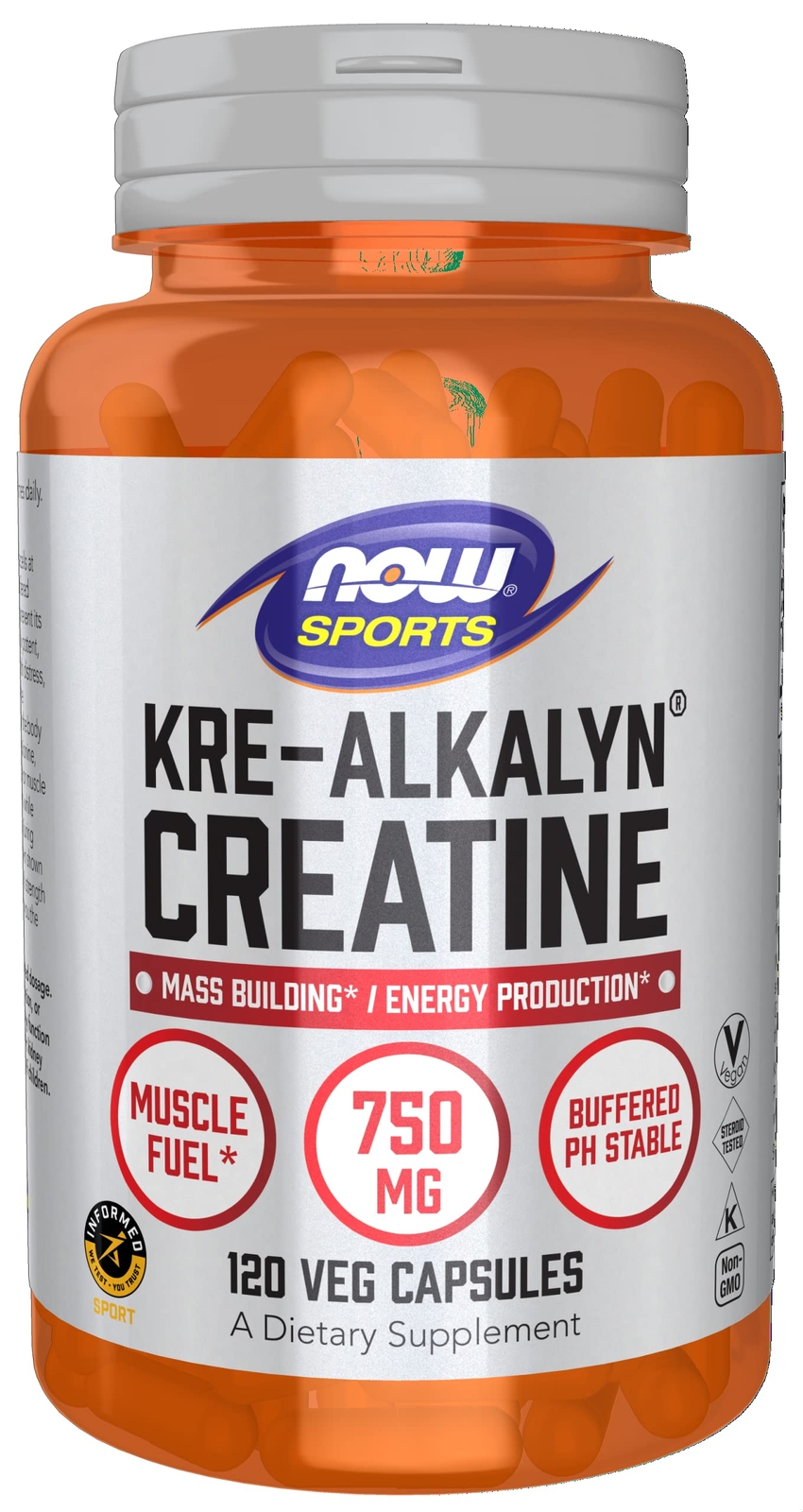 Kre Alkalyn Creatine Supplement 120 Count pH Buffered for Maximum Muscle Support