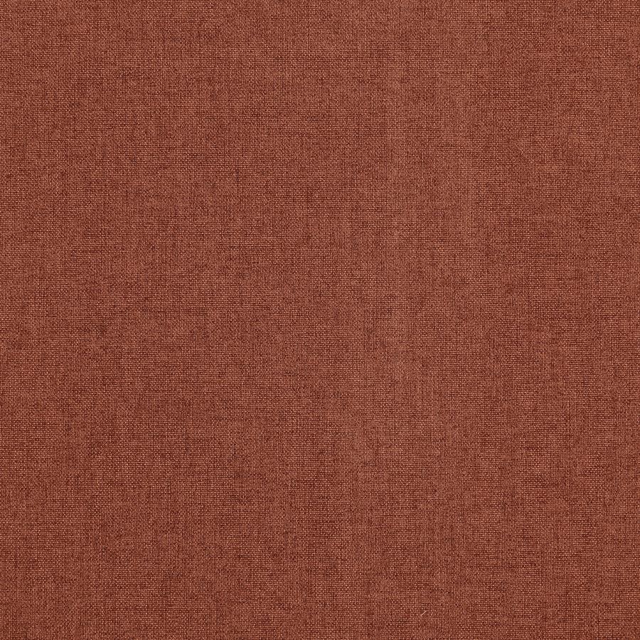 Upholstered Tufted Bench Metal Legs Rust