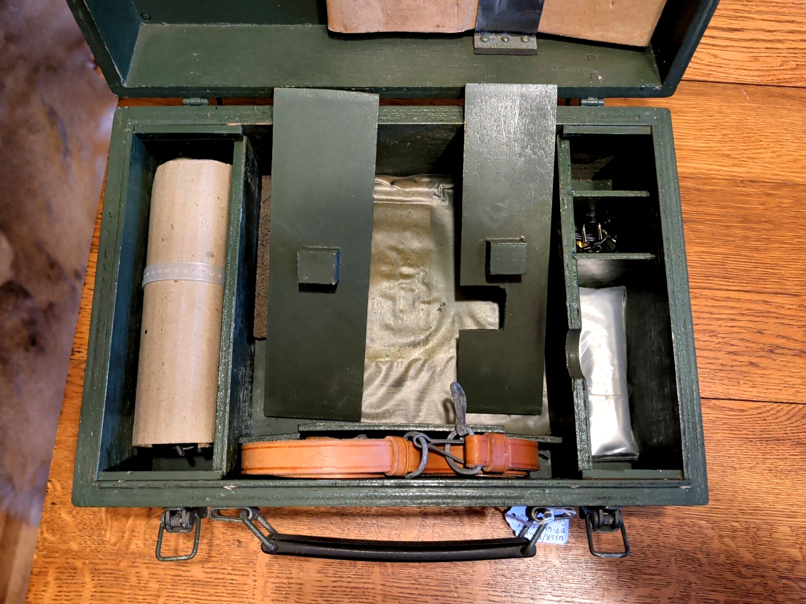 Vintage Cold War Polish Geiger Counter Dedector DP-66