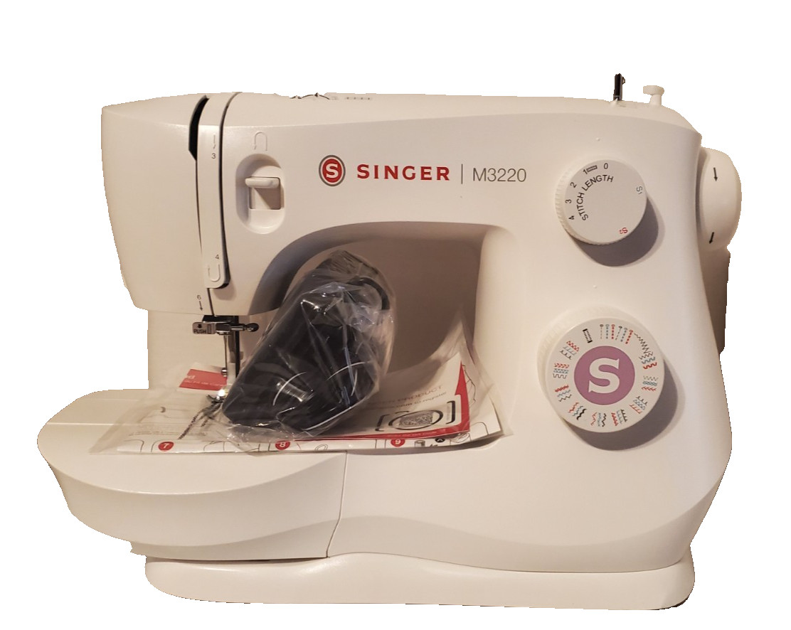 SINGER M3220 Metal Frame Sewing Machine, 108 Stitch Applications