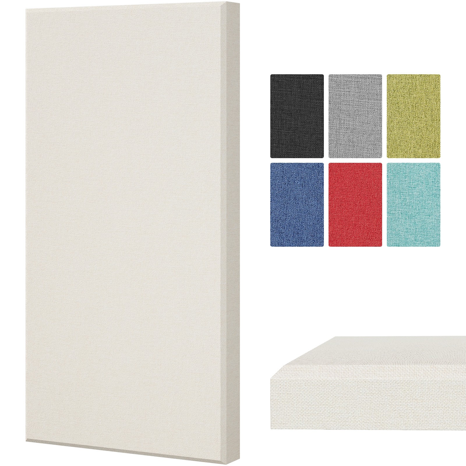 TONOR Large Fiberglass Acoustic Panels??Sound Proof Panels for Walls