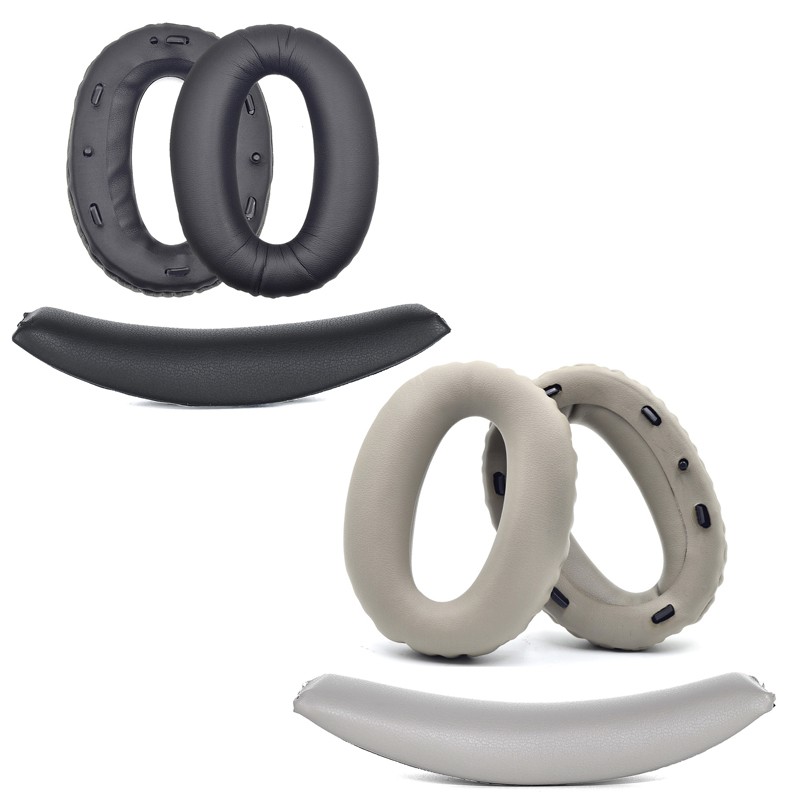 Ear Pads Cushion w/Headband For Sony WH-1000XM2 & MDR-1000X Headphones Replace