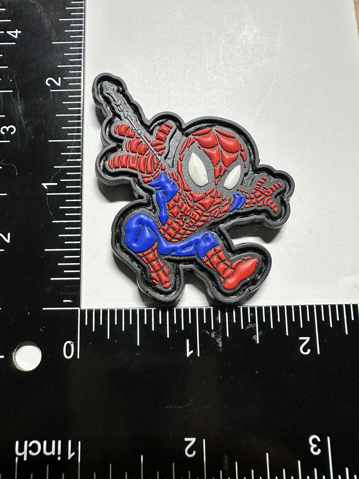 Spiderman marvel avengers pvc rubber morale ranger eye patch Edc
