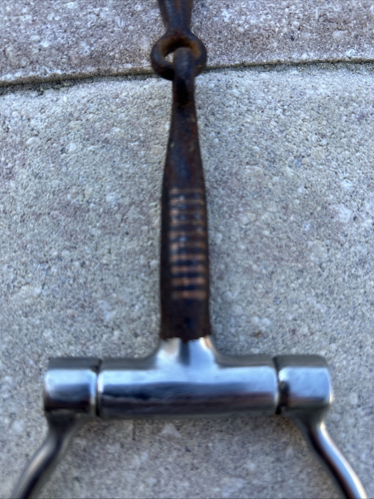 Snaffle Bit Dee Ring Smooth With Copper Inlay 5” Riding Equestrian Horse Bit