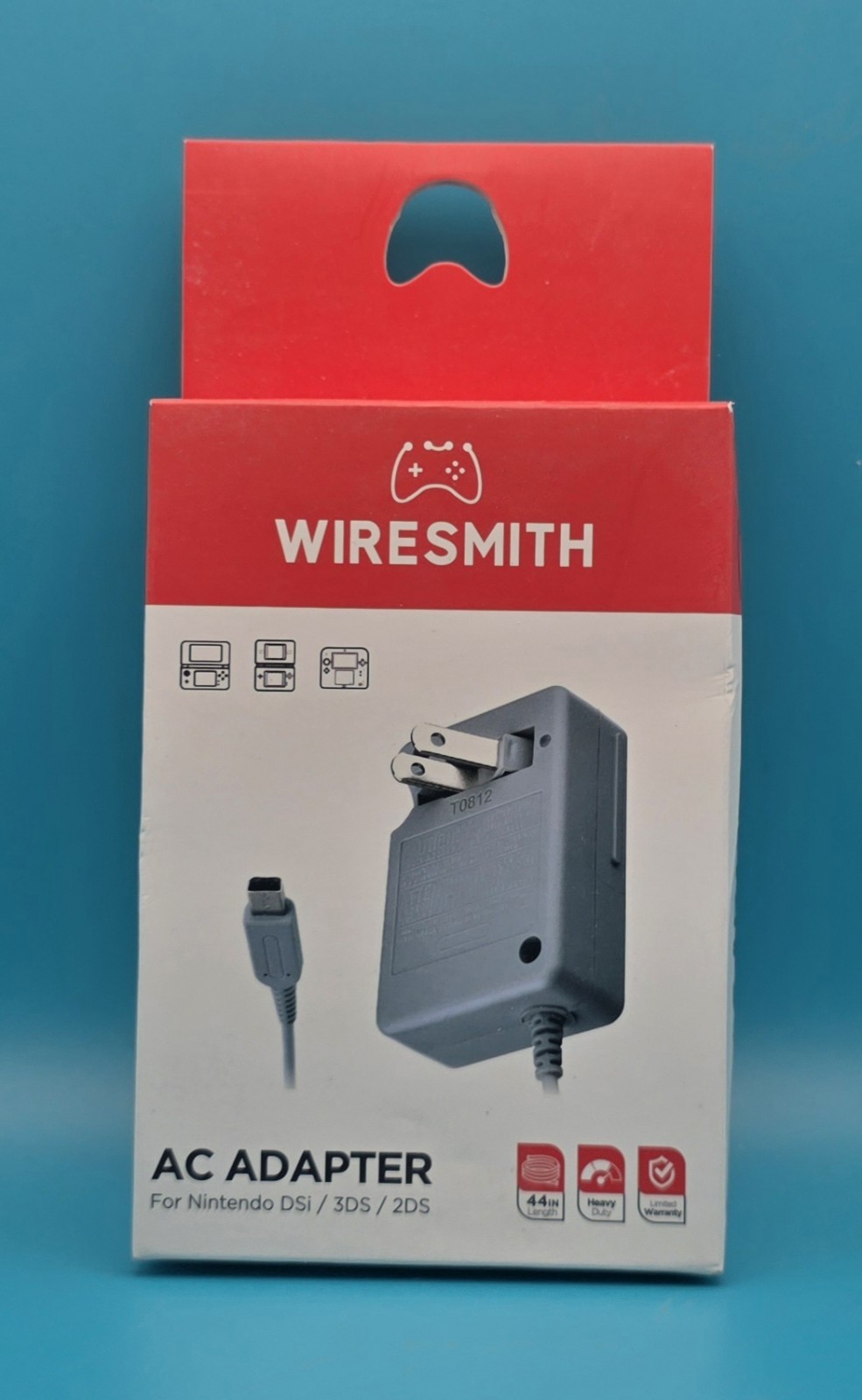 Wiresmith DSi 3DS  2DS AC Adapter, Brand New