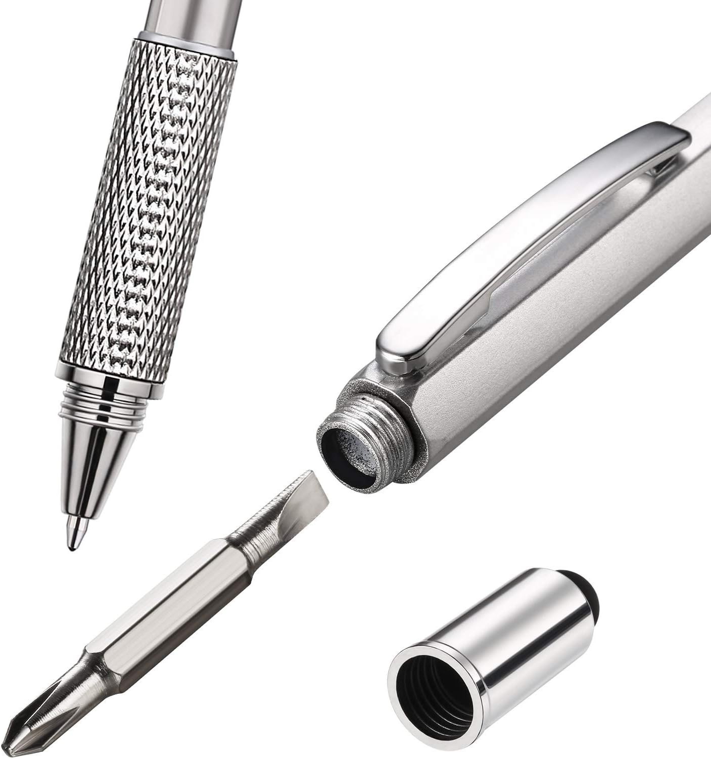 Portable Multi-tool Pen Set - Practical and Fun Gift for Men in 4 Colors