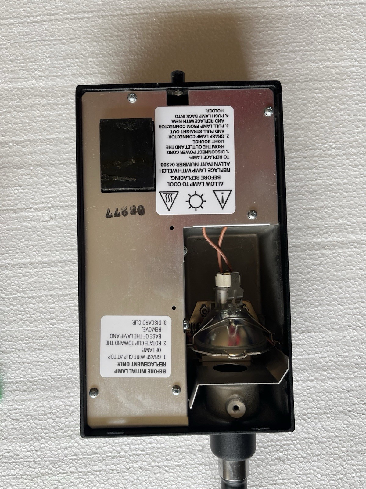Welch Allyn light for Brewer Access High-Low Exam LIGHT Mounting Bracket 48740
