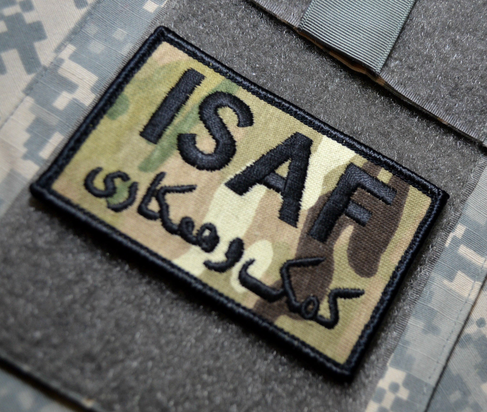 NATO ISAF SP OPS SAS burdock-hook BRITISH UK FLAG: These Colors Don't Run