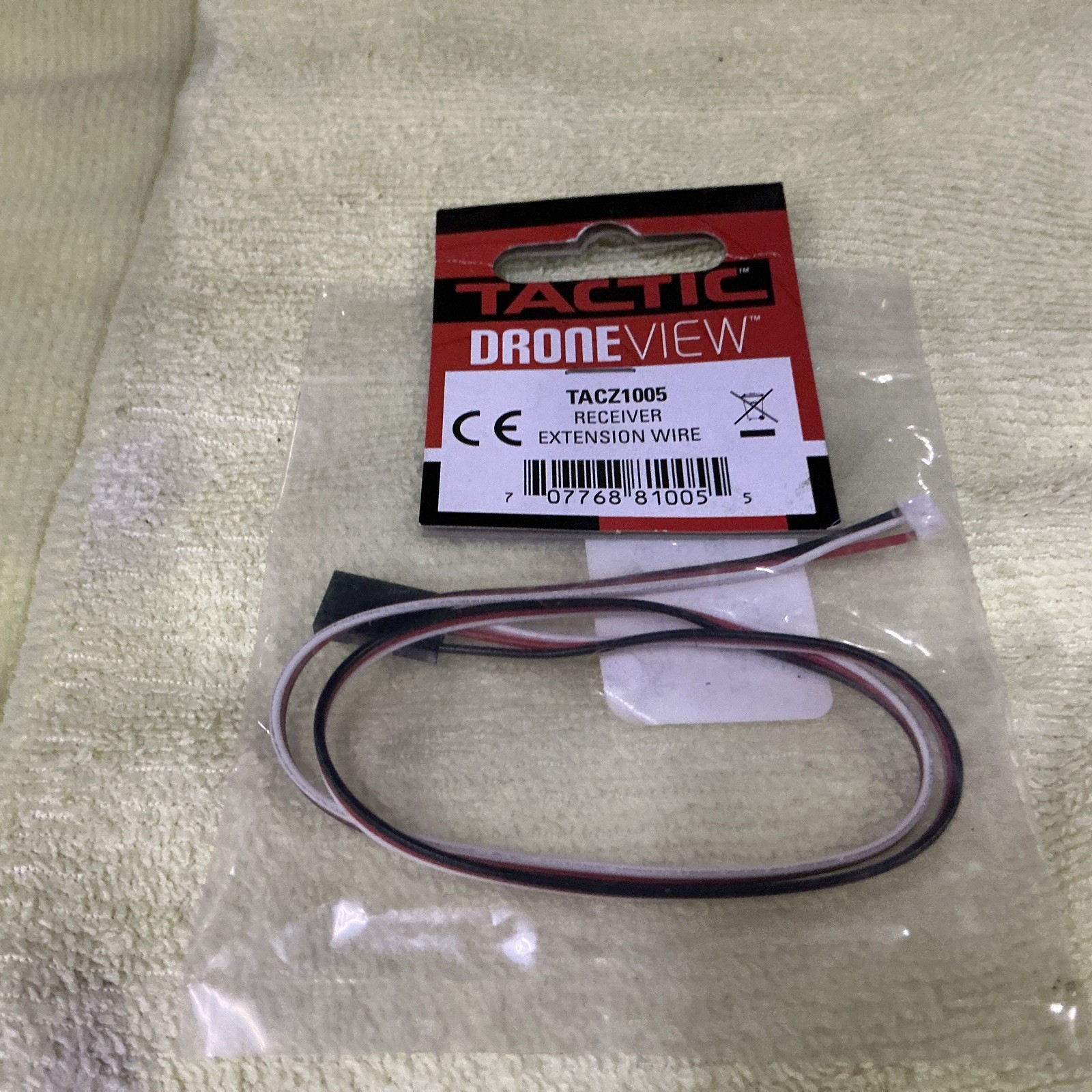 Tactic DRONE VIEW ~ TACZ1005 ~ RECEIVER EXTENSION WIRE ~ NOS