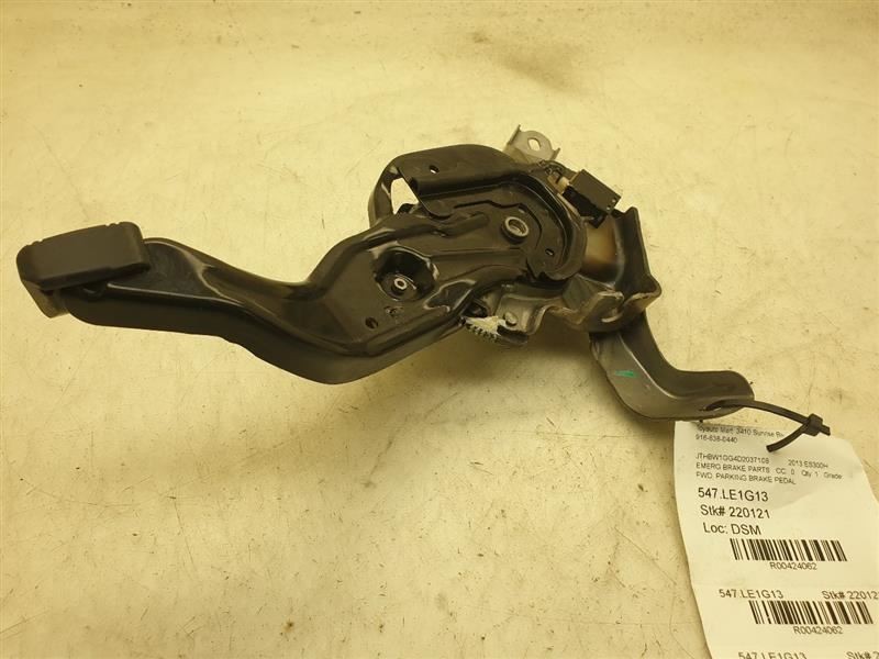 2013 LEXUS ES300H 2.5L FWD AT EMERGENCY BRAKES FOOT PEDAL