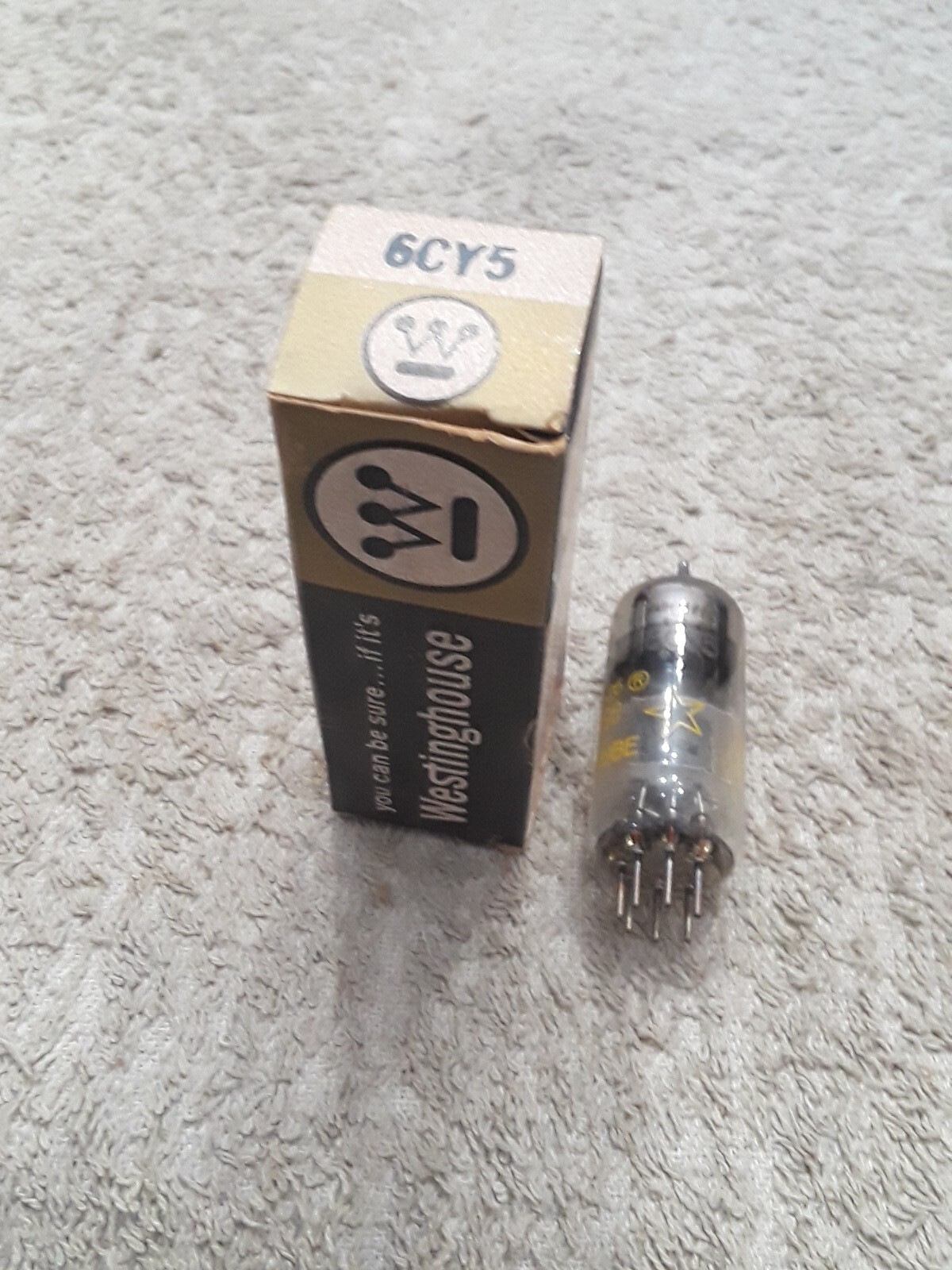 NOS Westinghouse 6CY5 Vacuum Tube