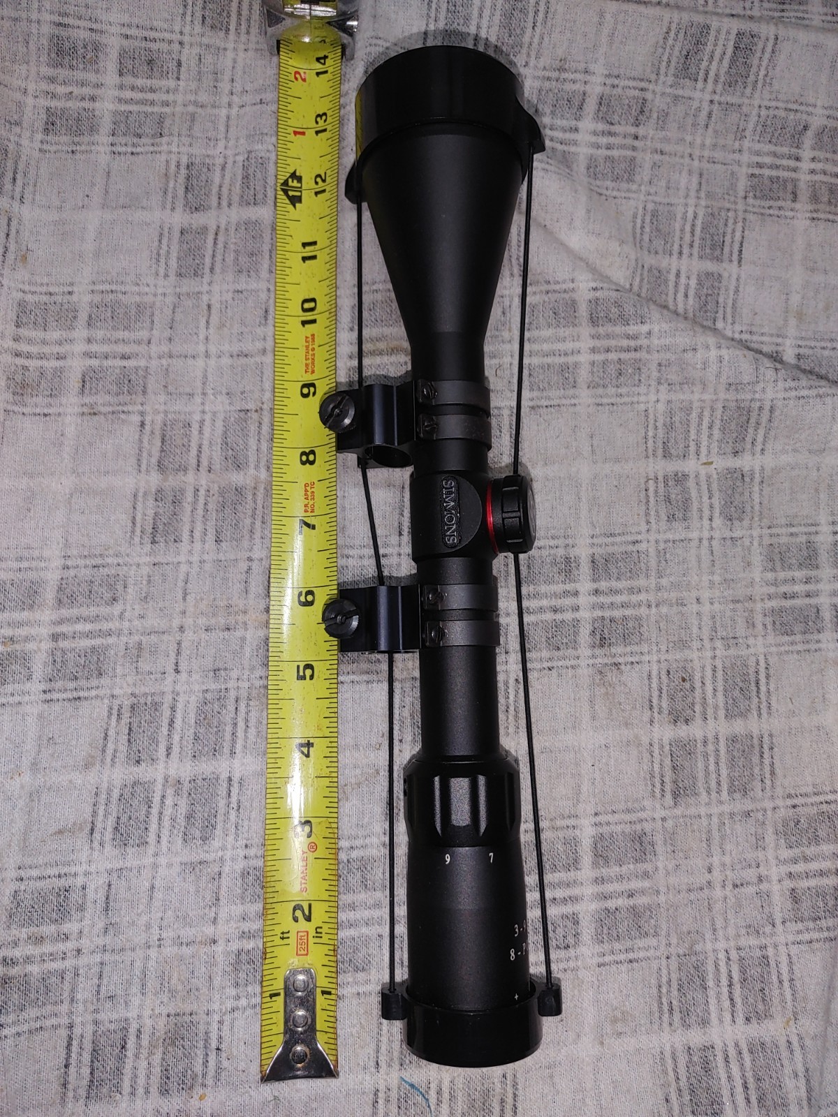 Simmons 8-Point Rifle Scope 3-9x50mm