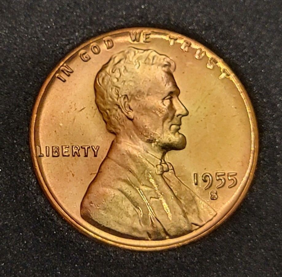 LINCOLN WHEAT CENT ERROR GREEN 💚 RARE