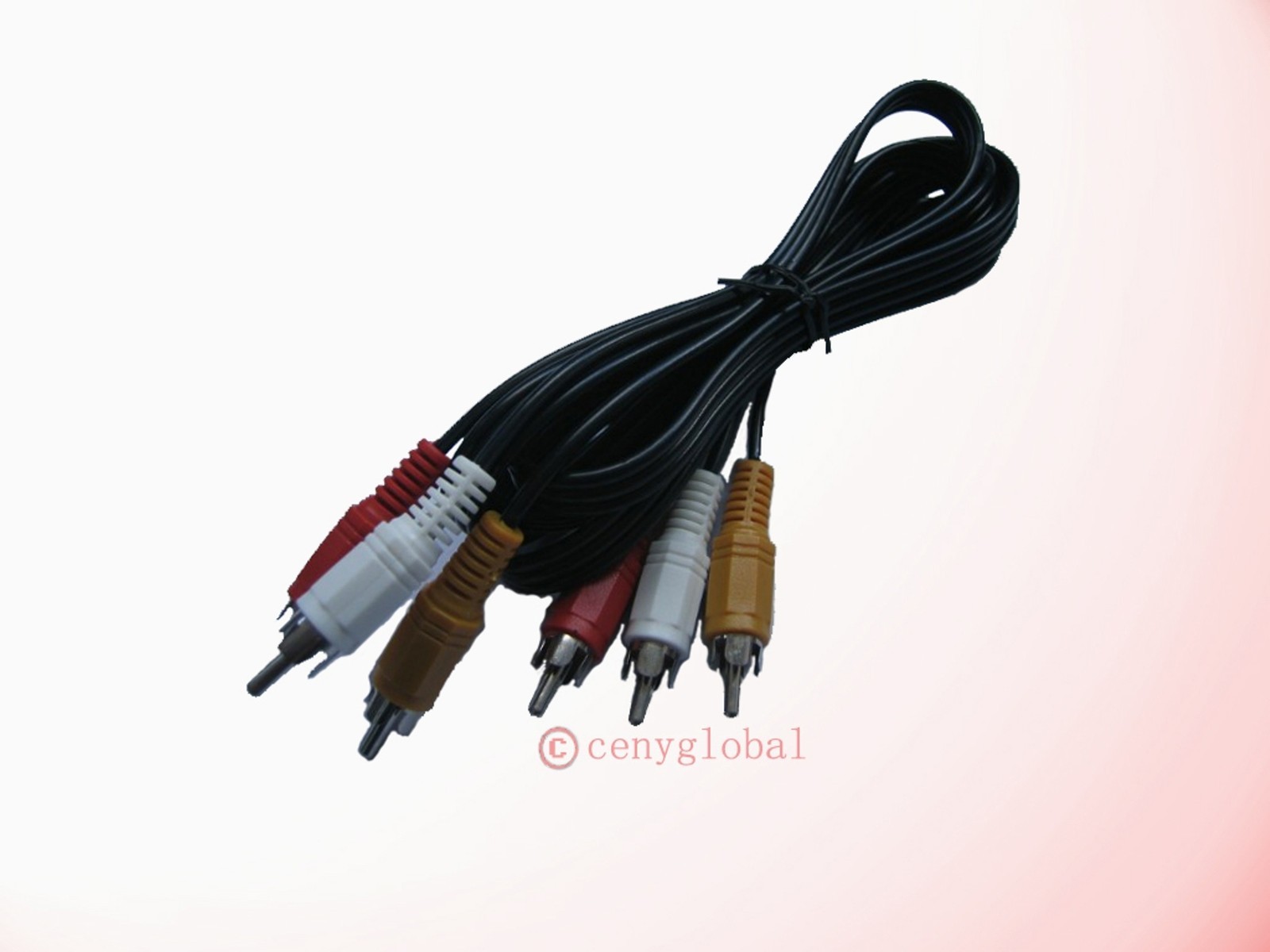 Video Audio L R Cable RCA Cord For yobo gameware FC Twin FCTwin Game Box Console