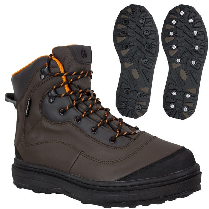 Compass 360 Tailwater Cleat Sole Wading Shoe - Men's, Storm Gray, 8, 2414355-8