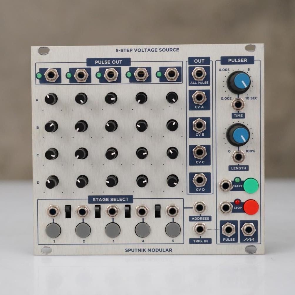 Sputnik Modular 5-Step Voltage Source Eurorack Module #58750