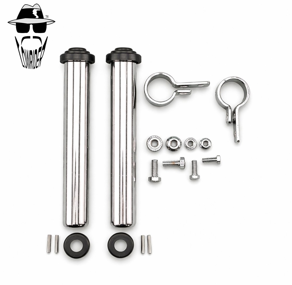 ORIGINAL LOWRIDER Replacement Bicycle Sissy Bar Shock Kit Mirror Chrome Finish.