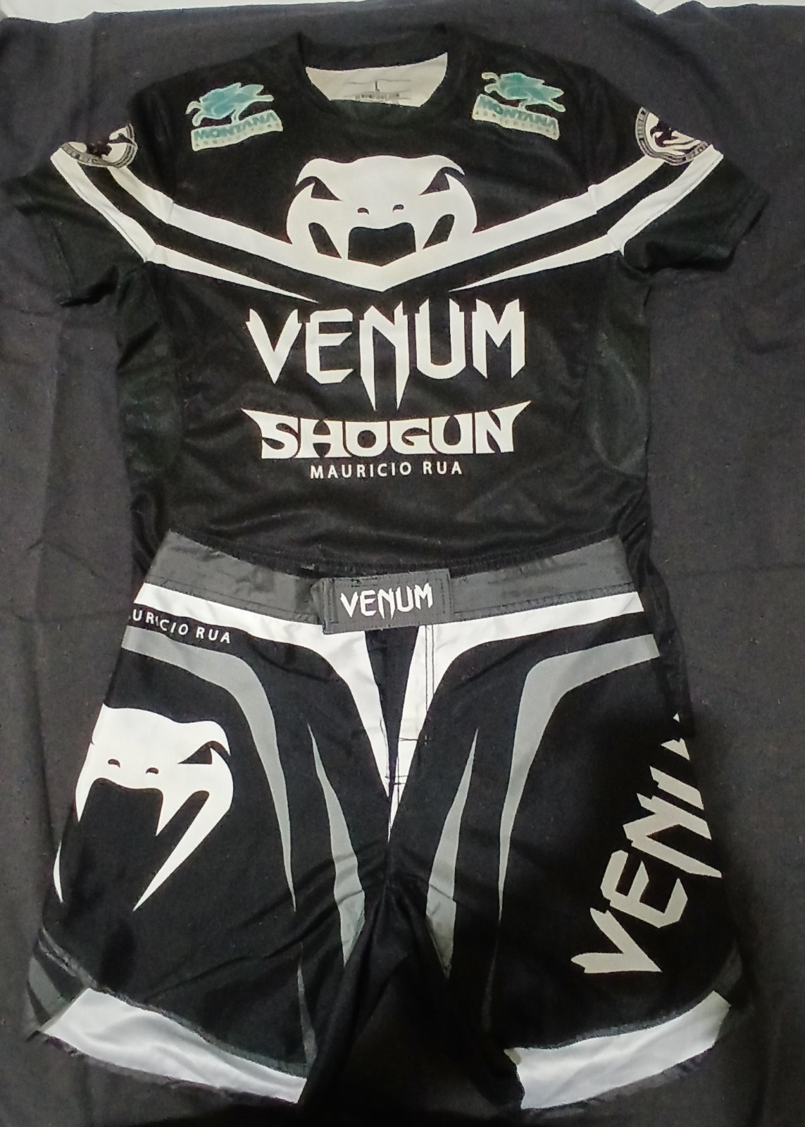 Venum Shogun Rua Shirt And Shorts - Shirt Large Shorts Medium