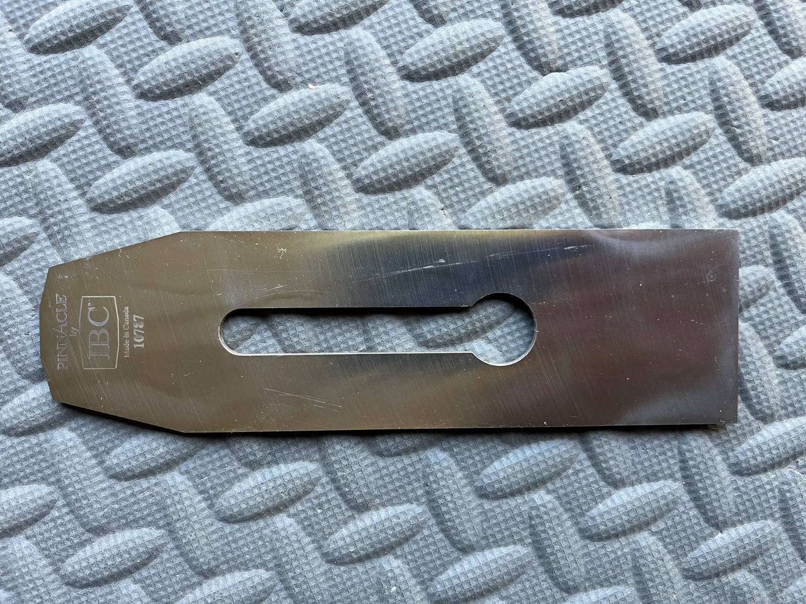 Pinnacle IBC Plane Iron 10787 For #4 Stanley, Bailey, Record Planes