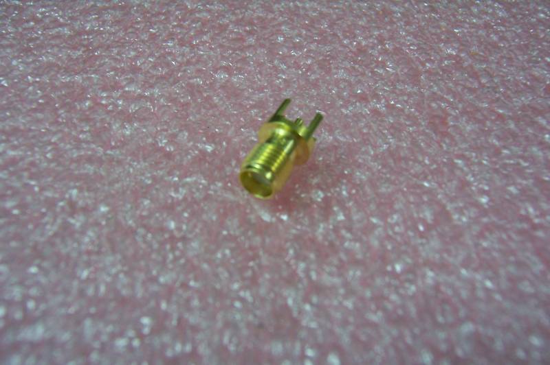 SMA to Straight Jack Coaxial Adapter - Panel Mount