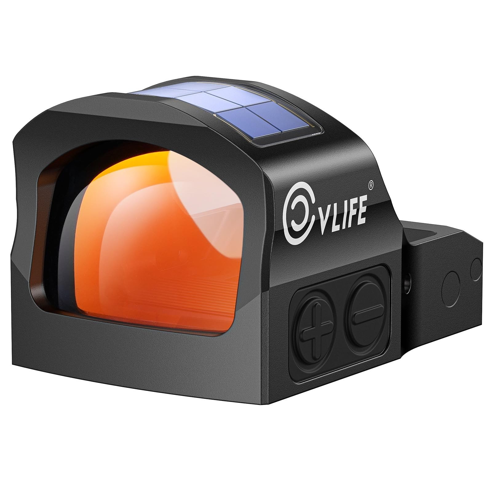 CVLIFE WildHawk X Solar Auto Brightness Red/Green Dot Sight for RMR & Full-Si...