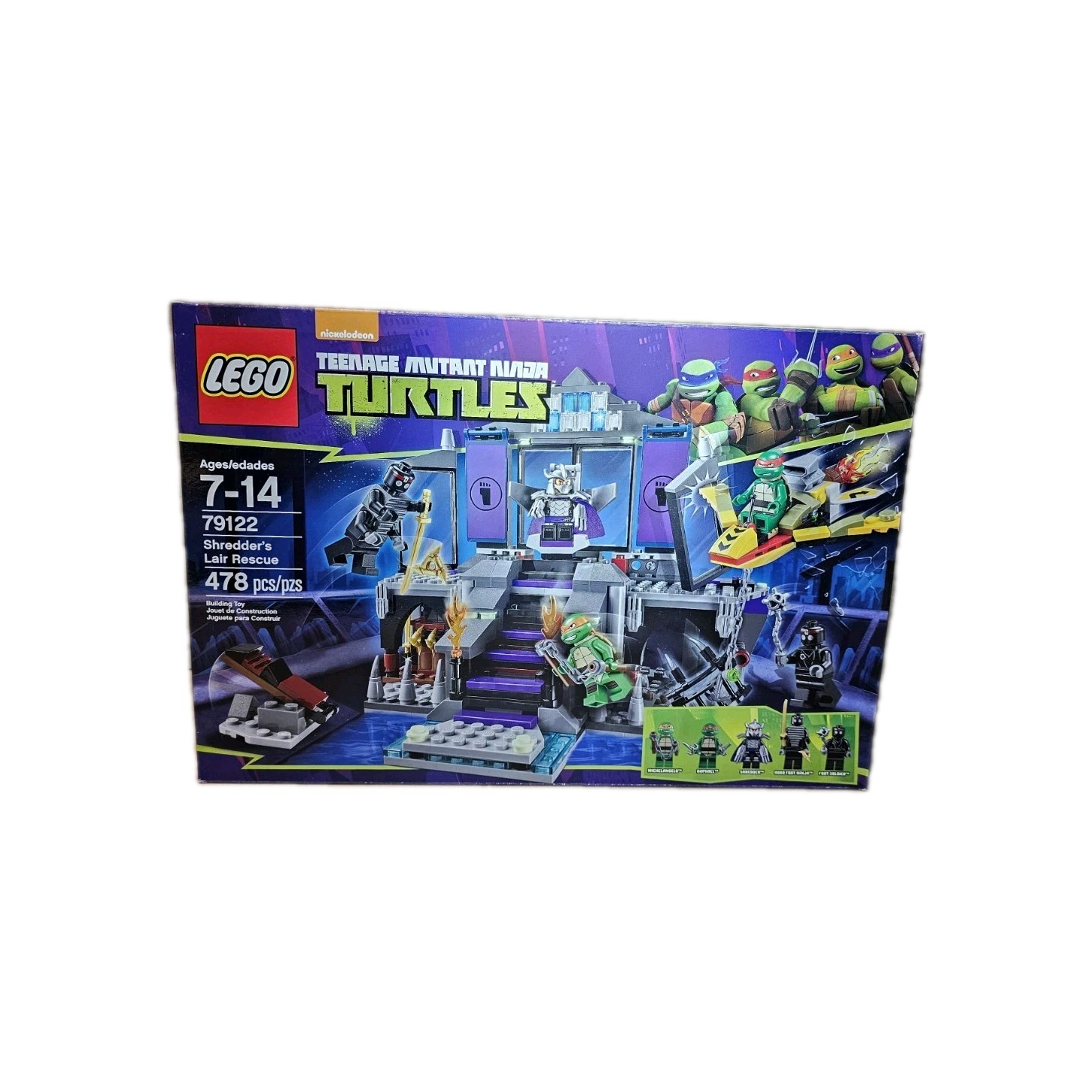 LEGO Teenage Mutant Ninja Turtles: Shredder's Lair Rescue (79122) SEALED