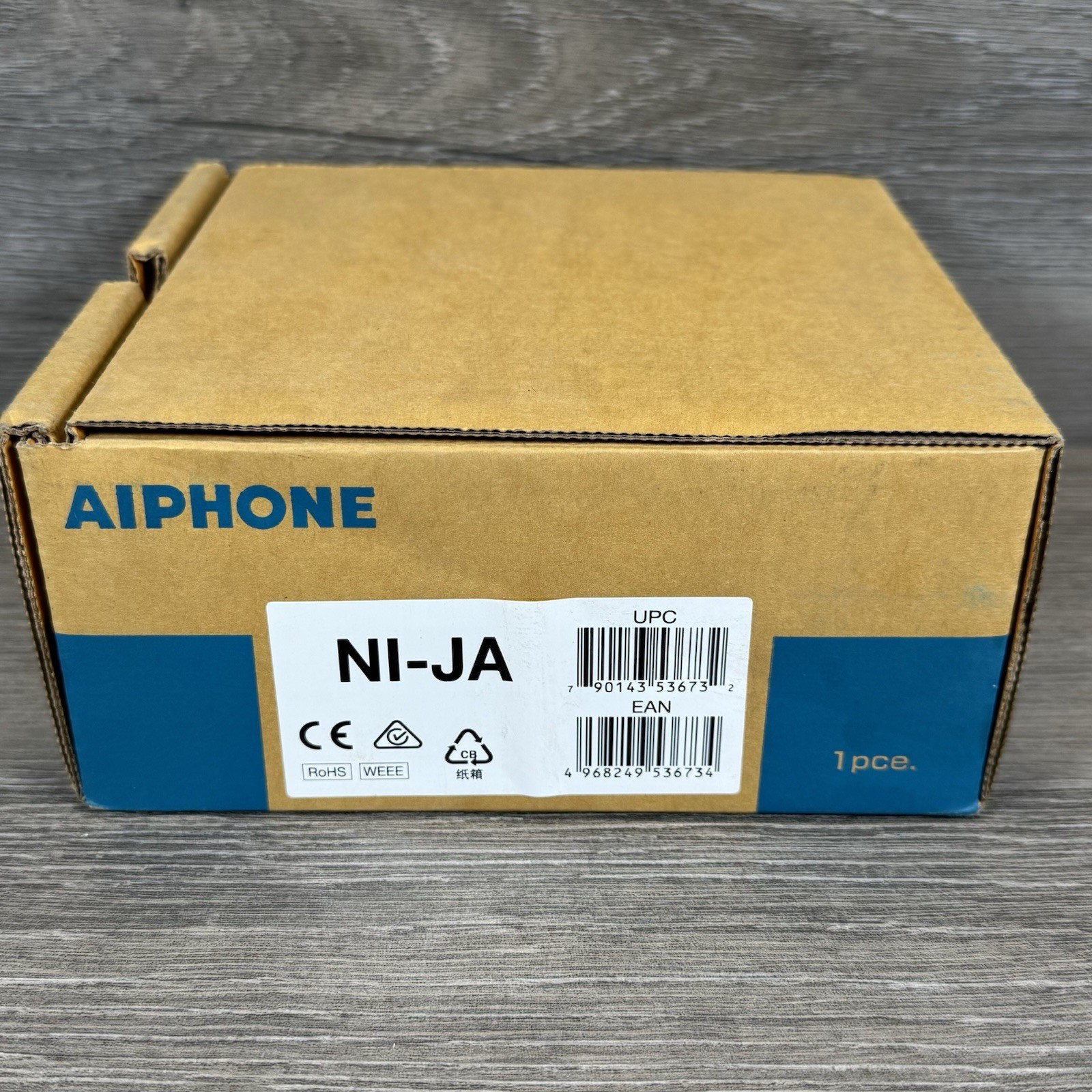 Aiphone NI-JA Audio Door Station Stainless