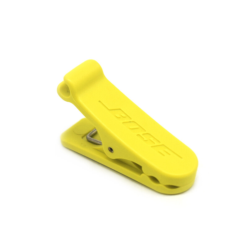 Bose SoundSport Wireless Headphones Clothing Cord Clip Original Yellow