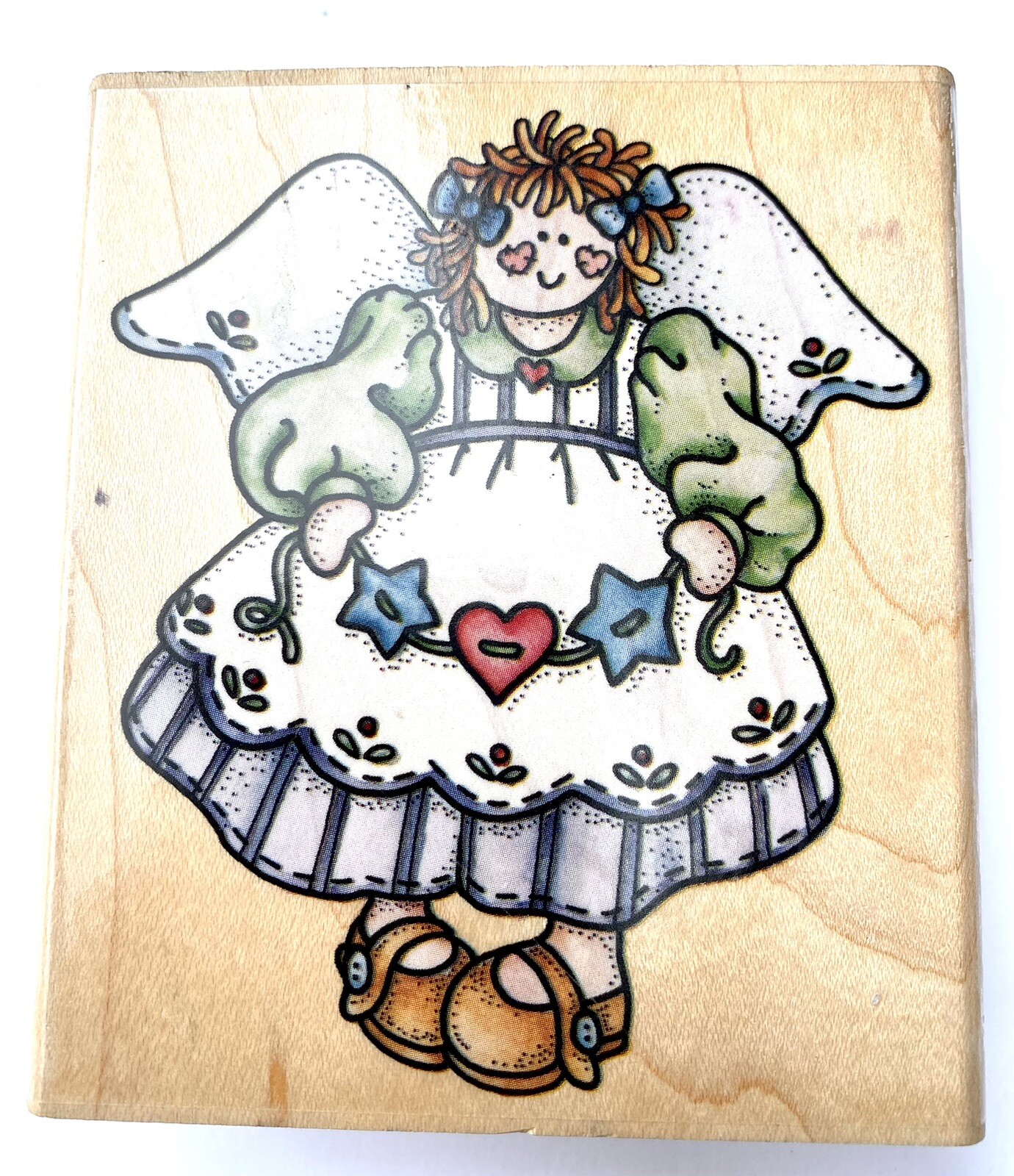 Rubber Stampede Sarah Angel A1319H Wood Mounted Rubber Stamp