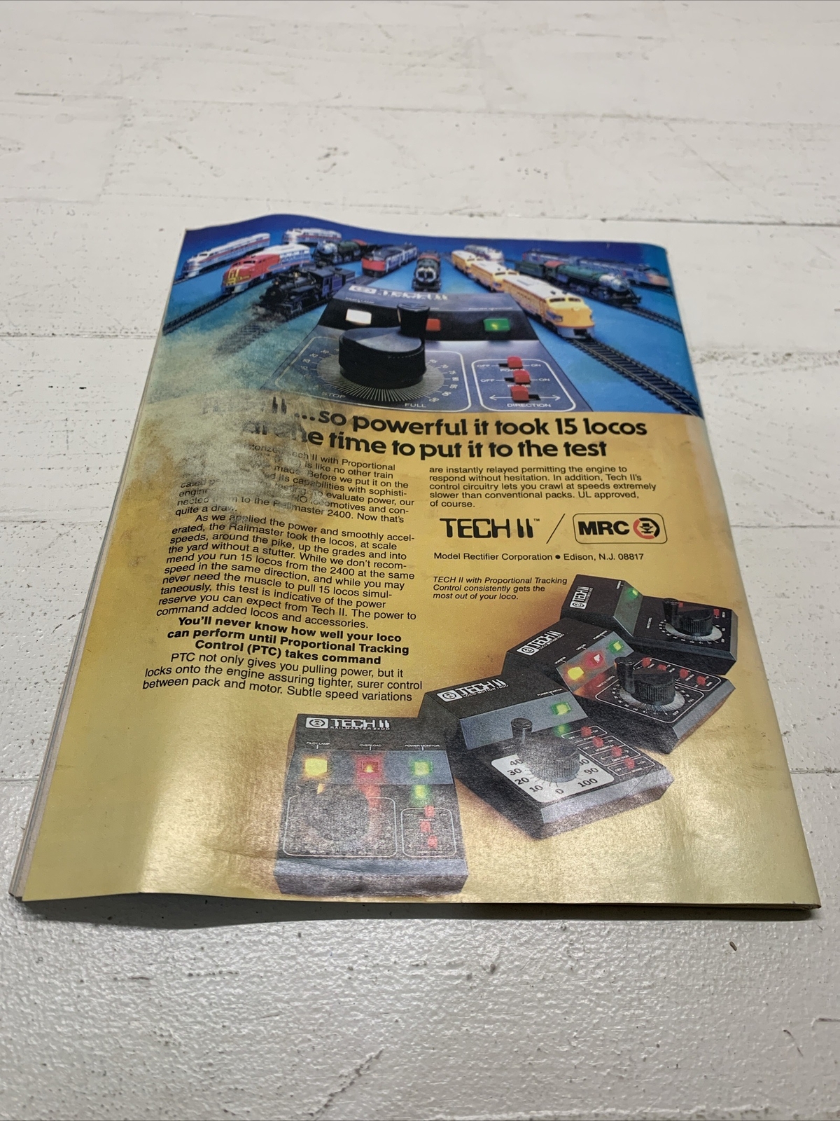 Model Railroader magazine November 1988