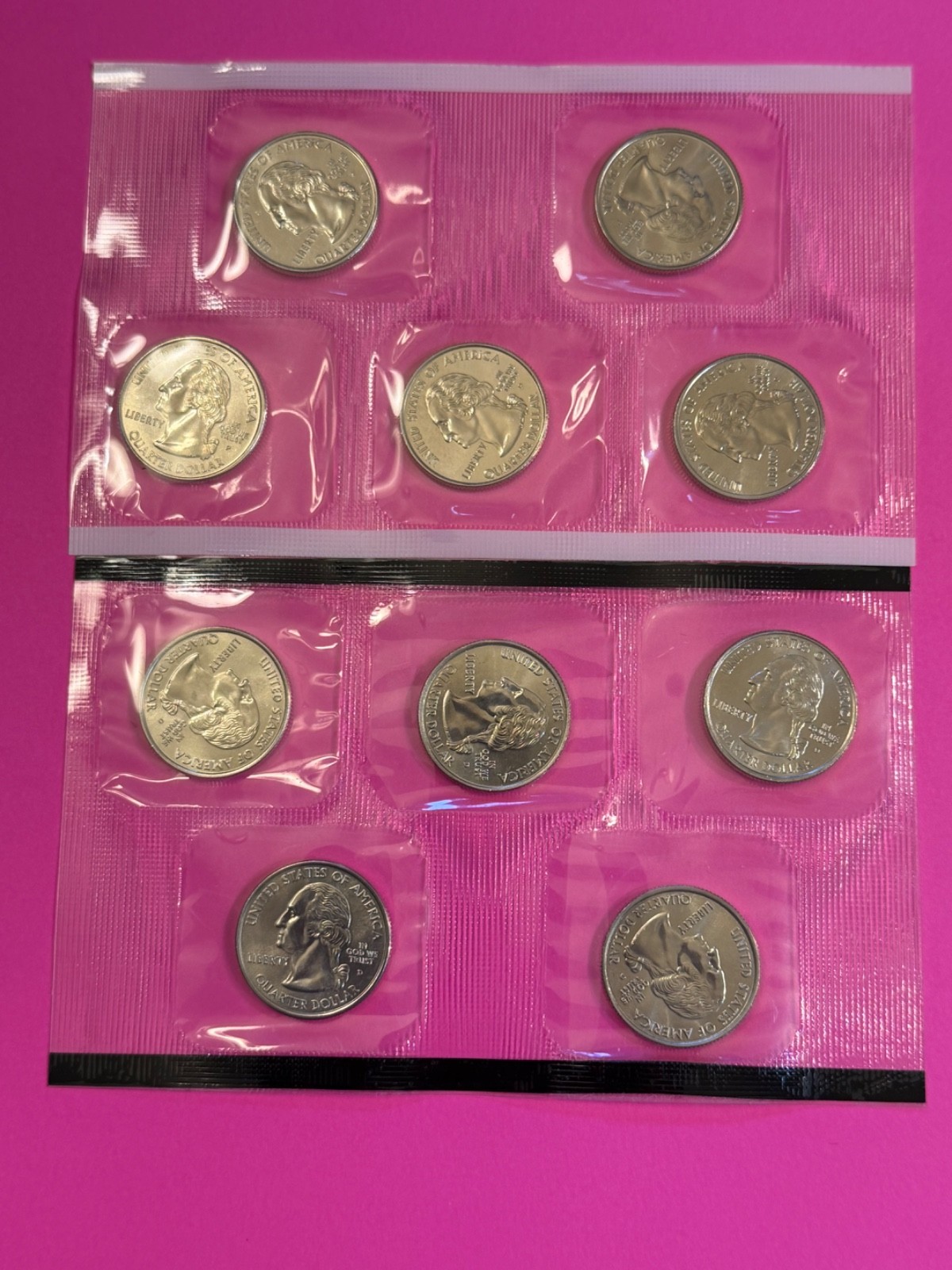 QUARTER MINT SET 2002  PD  FREE SHIPPING