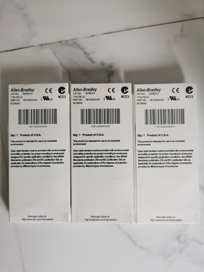 Allen-Bradley 1734-TBCJC 1734TBCJC PLC Module New Fast Shipping