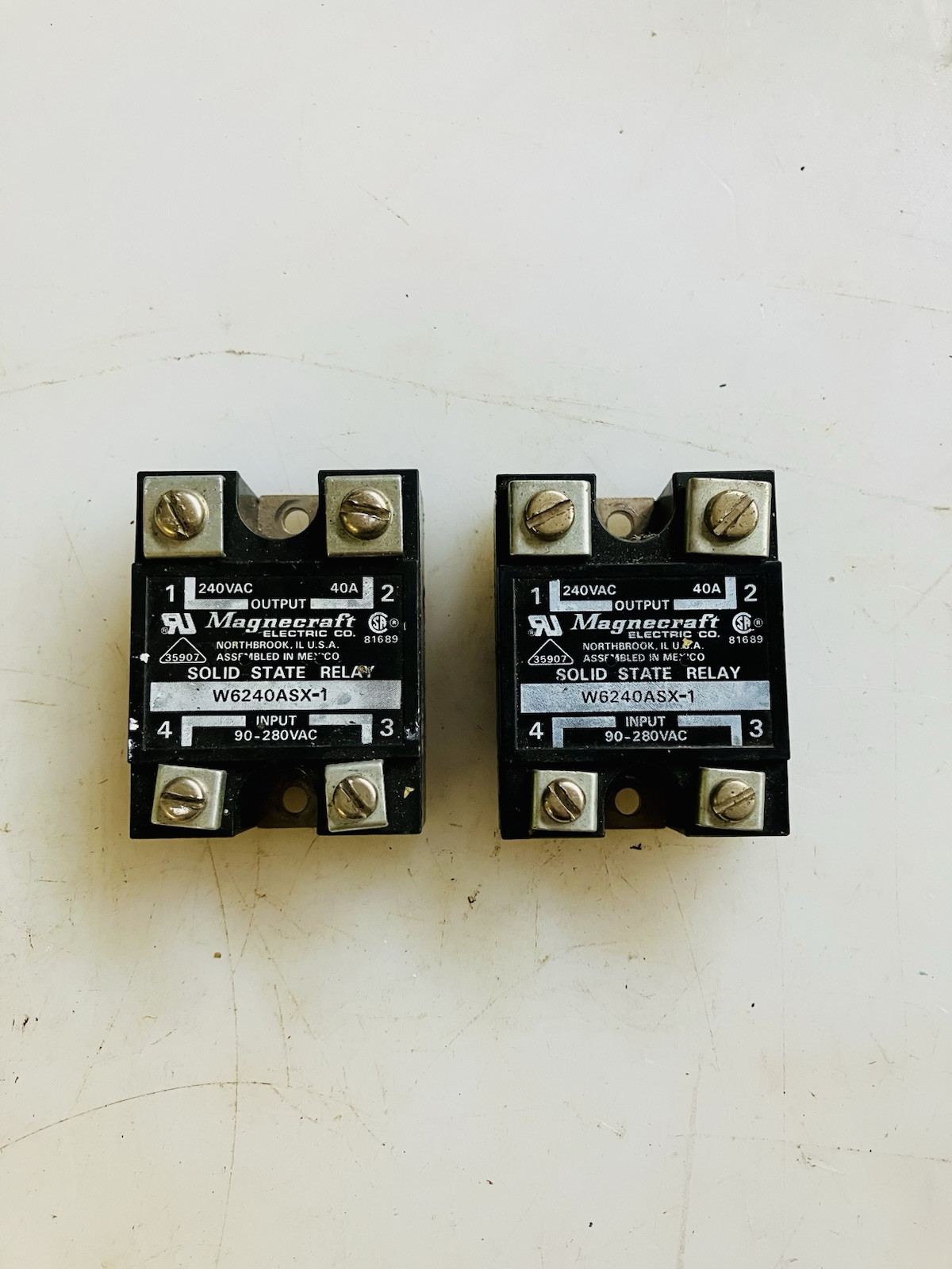 Lot of 2! Magnecraft Solid State Relay W6240ASX-1